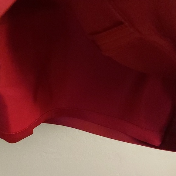 NWT MILLY 2 Ruby Red Sweetheart Silk Dress - Picture 12 of 16